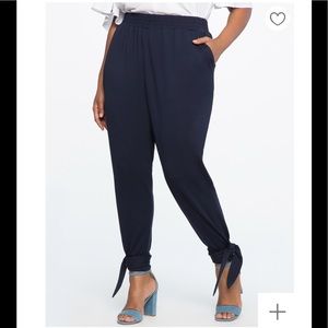 Eloquii Ankle Wrap Pants